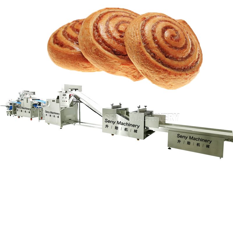 SY-860 Automatic Cinnamon Roll Bread Making Machine