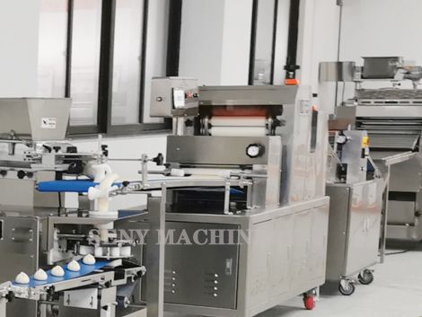 SY-860 Automatic Filled Bread Making Machine Production Line