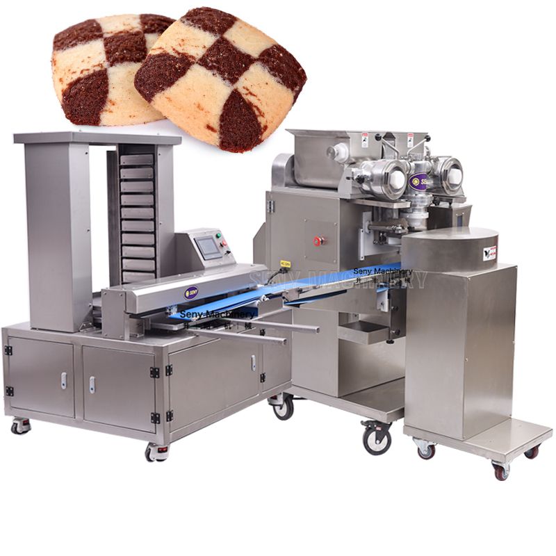 Automatic Mosaic Cookies Biscuits Making Machine Production Line