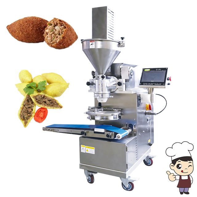 Automatic Small Kubba Kibbeh Making Encrusting Machine