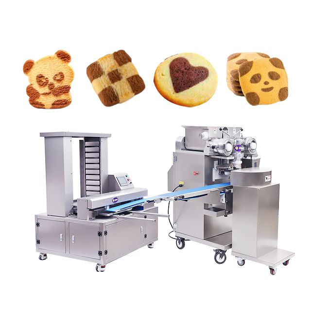 Automatic Heart-shapes Cookies Biscuits Making Machine Production Line