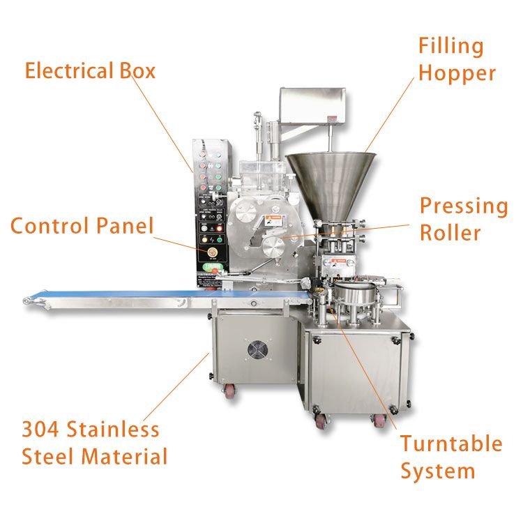 SY-880 Automatic Dimsum Sumai Shaomai Making Machine sumai machine