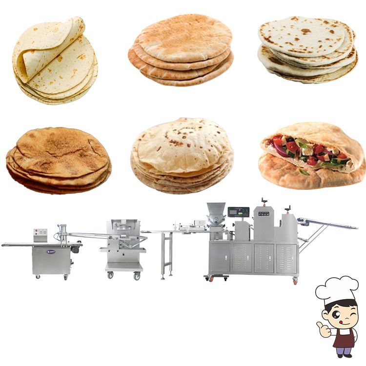 Commercial Automatic Arabic Pita Bread Maker Machine Pita Bread