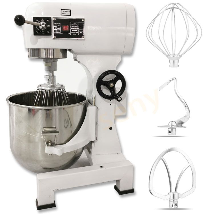 High Quality 30/60/80L Egg Flour Kneader Electric Food Dough Mixer for Bread Cake