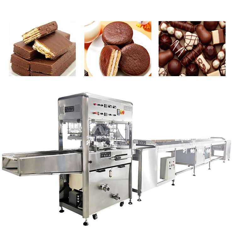 Automatic Chocolate Encrobing Line