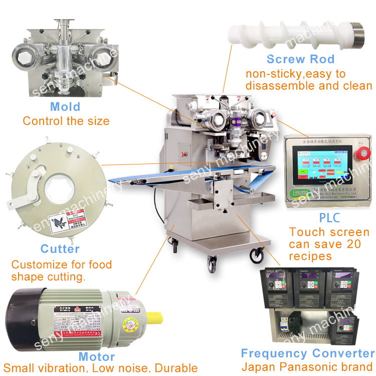 SY-800 Frozen full automatic fish ball making machine Fuzhou with roe