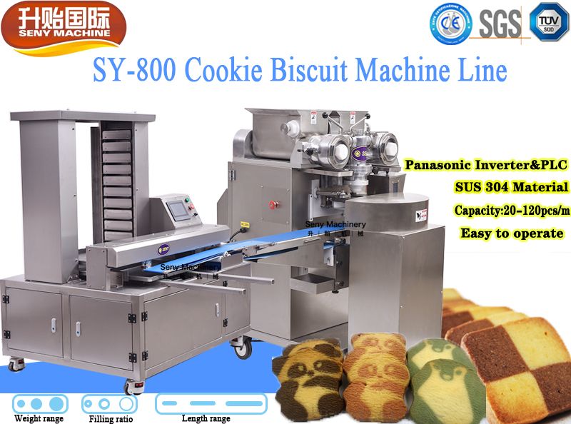 panda cookies biscuits making machine automatic production line