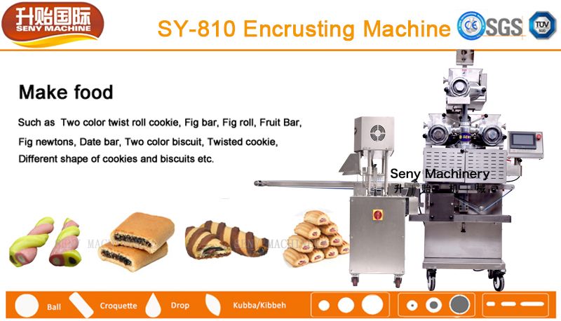SY-810 Automatic Filled Twist Cookie Machine Production Line