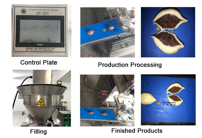 Automatic Small Kubba Kibbeh Making Encrusting Machine