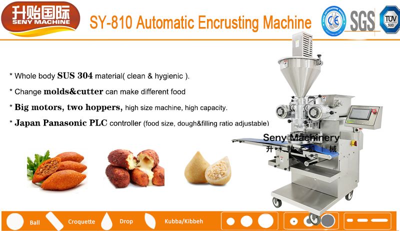 Frozen Automatic Encrusting Machine Kubba Kebbe Kebbeh Maker Kibbe Kibbeh Making Machine