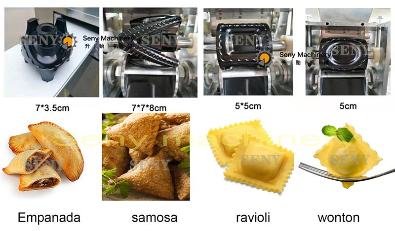 SY-710 Automatic Samosa Making Machine with water cooling recycling system