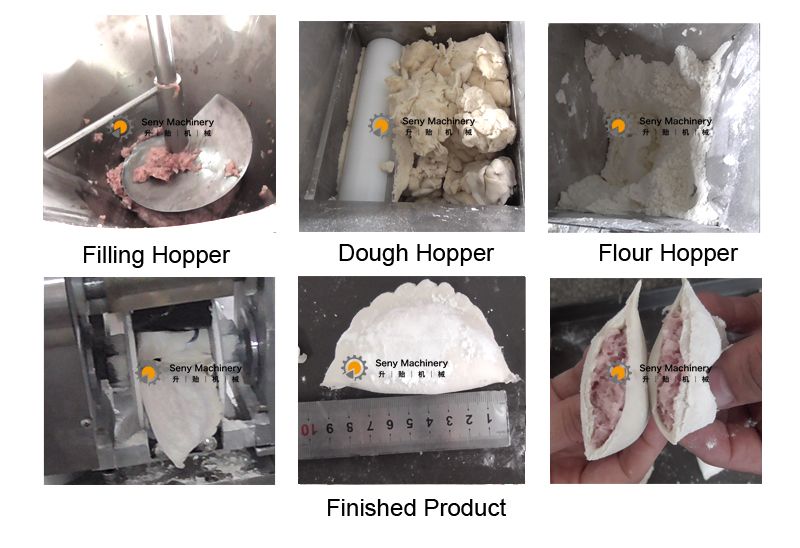 SY-710 Automatic Empanada Making Machine with water cooling recycling system