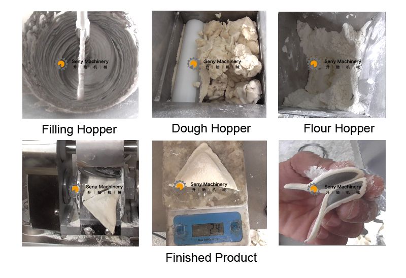 SY-710 Automatic Samosa Making Machine with water cooling recycling system