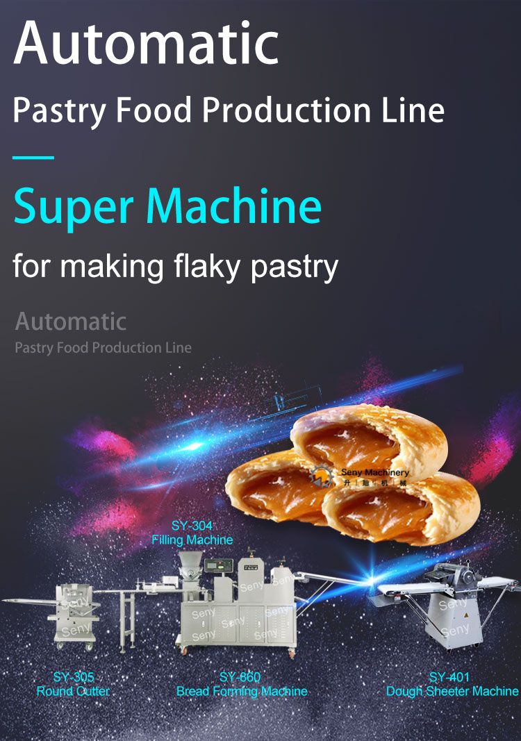 SY-860 Automatic Filled Bread Making Machine Production Line