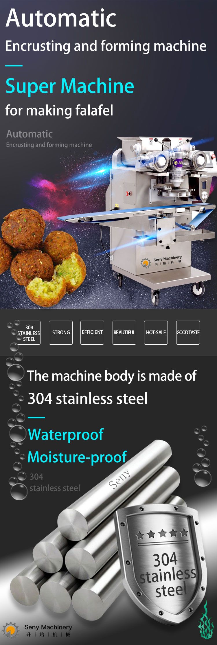 SY-800 Automatic Falafel Machine